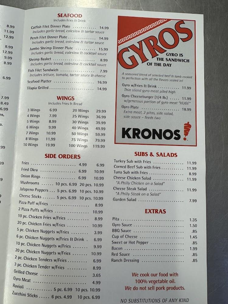 Philly Town Menu image 4